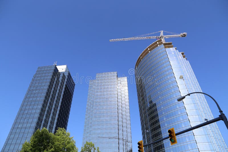 Costruzione di affari fotografie stock libere da diritti