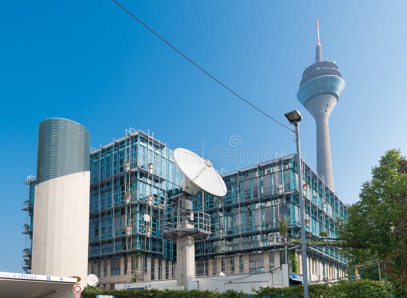 Costruzione Di WDR a Dusseldorf Fotografia Editoriale - Immagine di ...