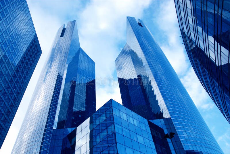 Edificio moderno nel centro commerciale immagine stock libera da diritti