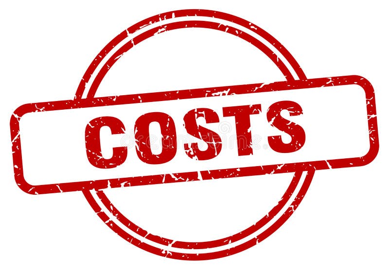Costs Stamp. Costs Round Grunge Sign Stock Vector Illustration of insignia, banner 172116428