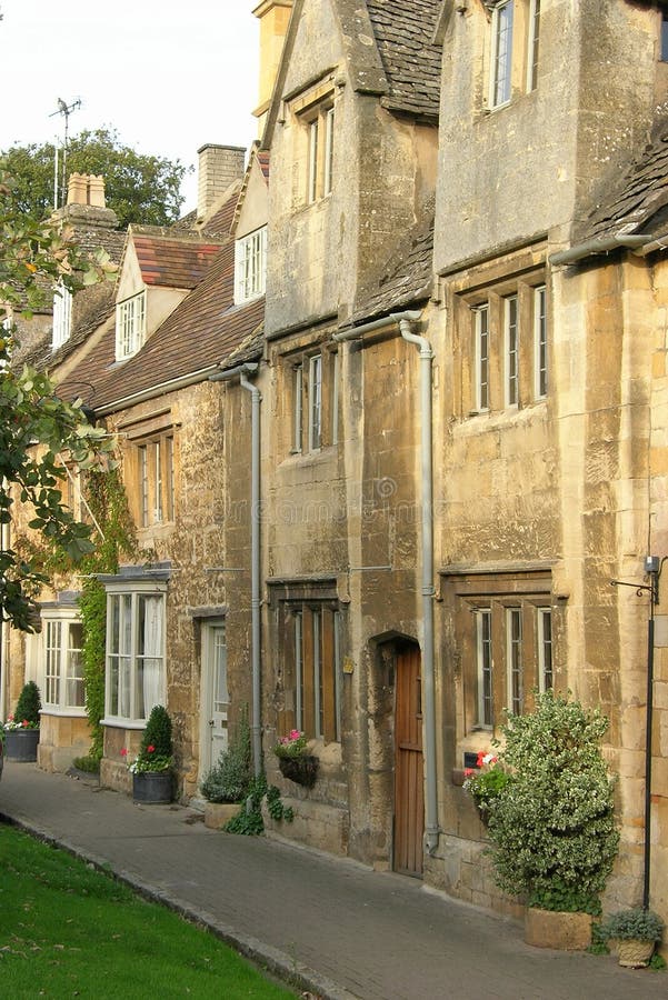 Cotswold terrace stock photo. Image of cotswold, terrace 1338046
