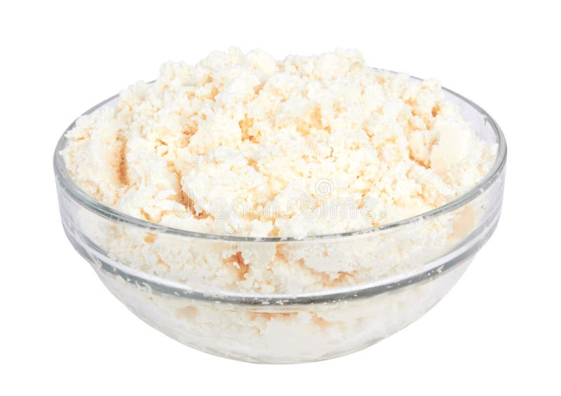 Cottage cheese royalty free stock images