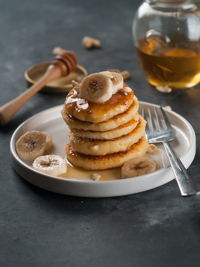 571 Cottage Cheese Honey Banana Stock Photos Free & RoyaltyFree