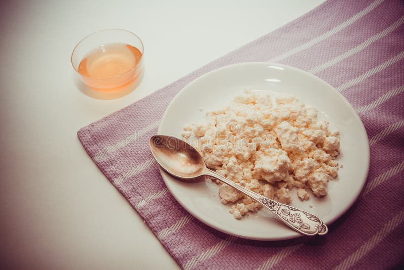 Cottage Cheese Source of Vitamins Stock Image Image of protein