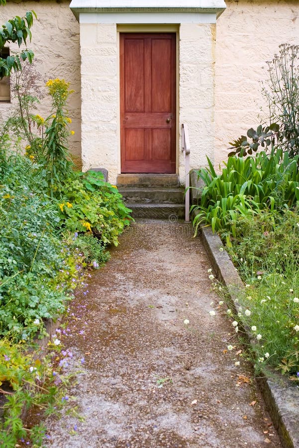 Cottage entrance
