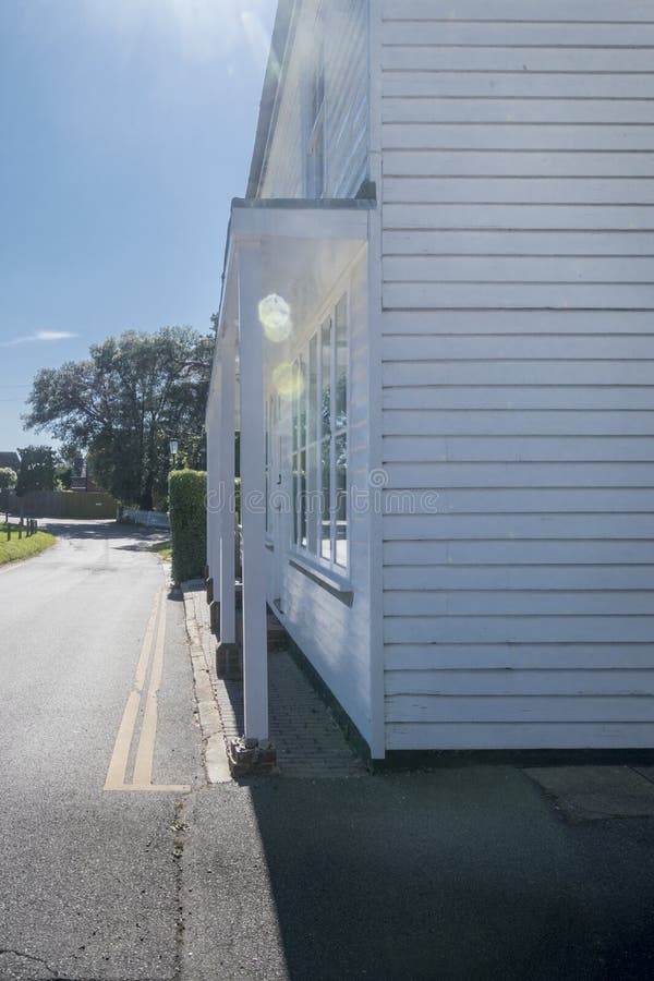 Cottage in Hawkhurst, Kent, UK Stock Image Image of history, street