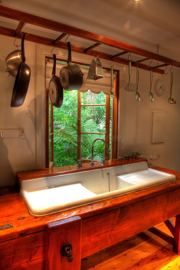 Cottage Kitchen royalty free stock photography Cottage Kitchen royalty free stock photography