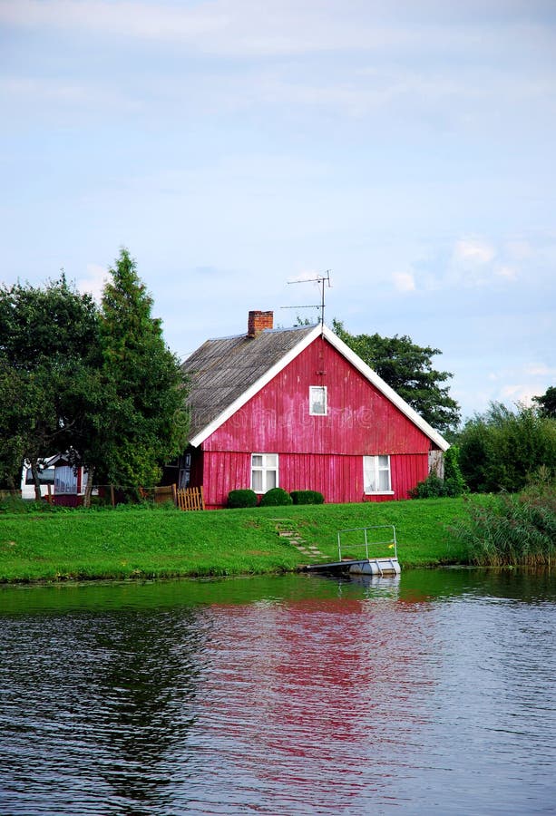 Cottage by the river