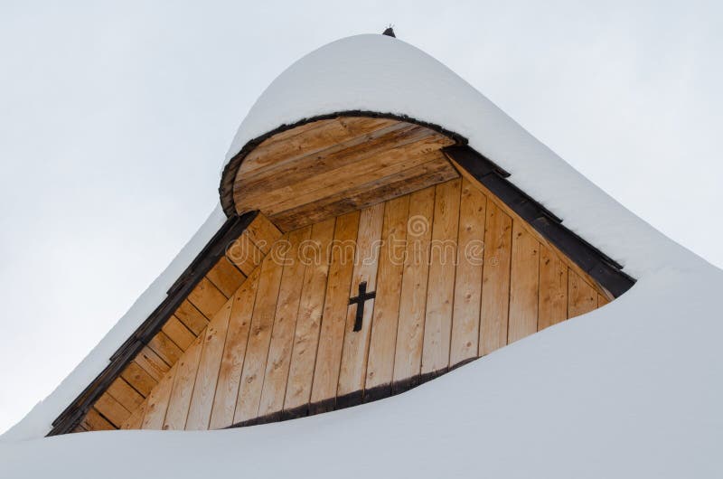 Cottage roof in vlkolinec