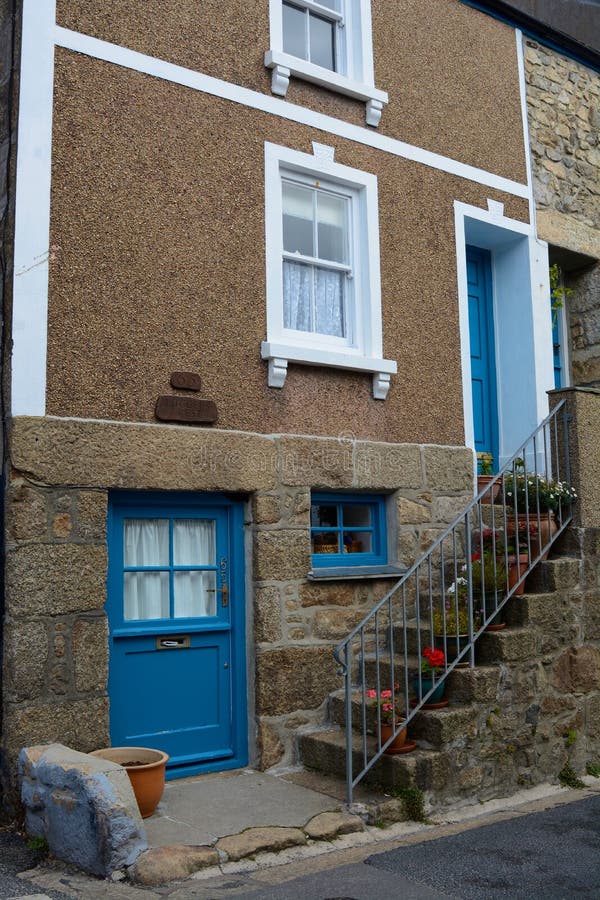 Cottage Steps Saint Ives Cornwall England Stock Photos Free & RoyaltyFree Stock Photos from