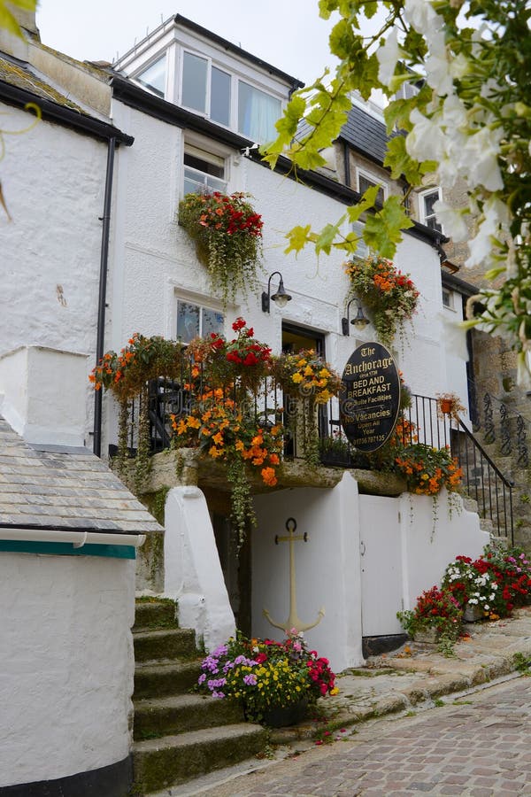 Cottage in Saint Ives, Cornwall, England Editorial Stock Image Image