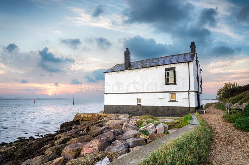 Cottage on the Sea Shore