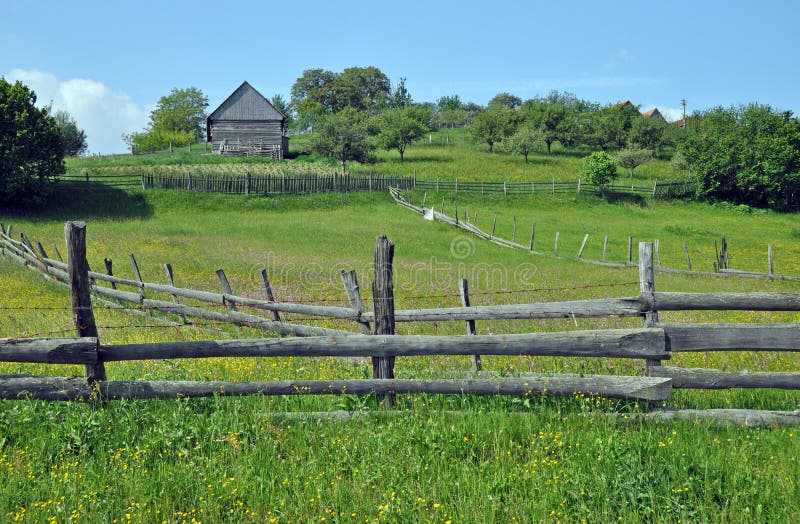 Rural accommodation in mountain cottage. Marginimea Sibiului is a beautiful ethnographic area in Romania situated west of Sibiu, limited in the southern part by Sadu valley and north by Saliste valley including 18 villages. Mountain milk stock images, royalty-free photos and pictures