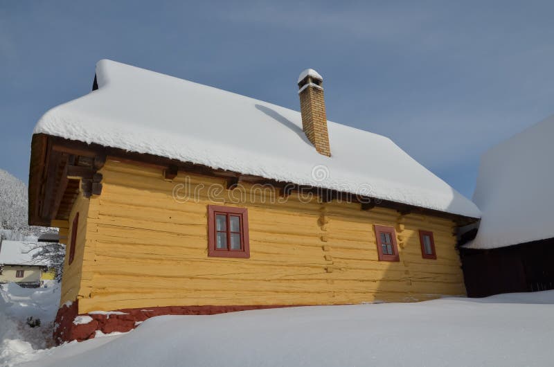 Cottage in vlkolinec