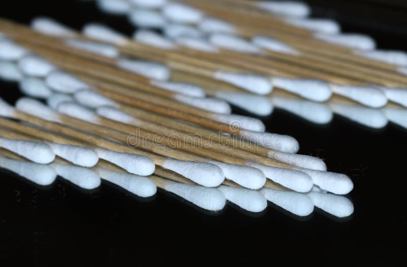 Cotton buds stock image. Image of cleaning, macro, abstrac 172675715