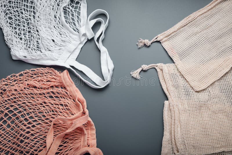 Cotton Eco Bags. Zero Waste Concept Stock Photo Image of friendly