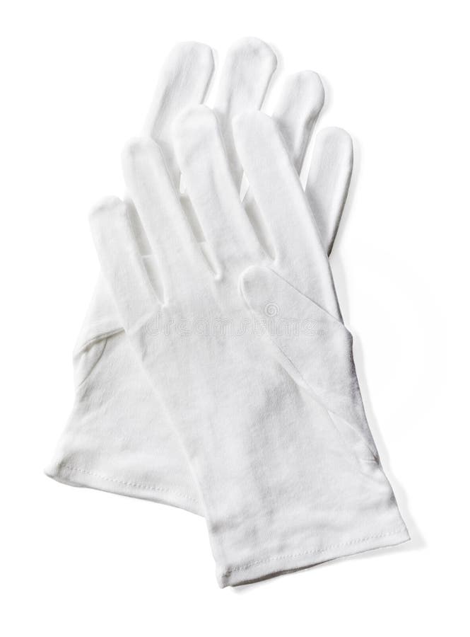 Cotton gloves stock photo. Image of gloves, protective 39130054