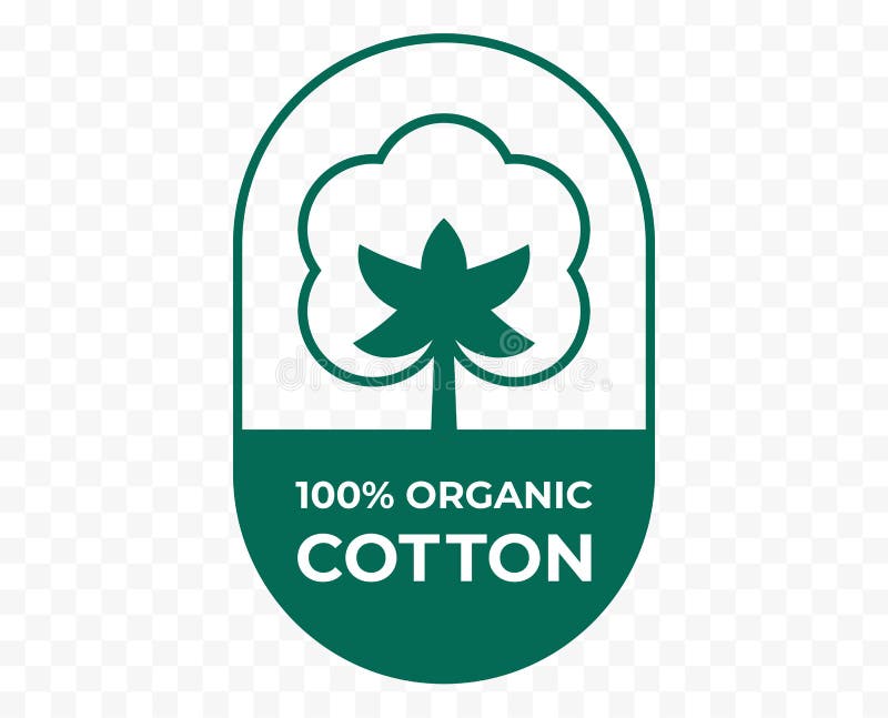 Cotton 100 Organic Bio And Eco Certificate Icon, Vector Package Stamp ...