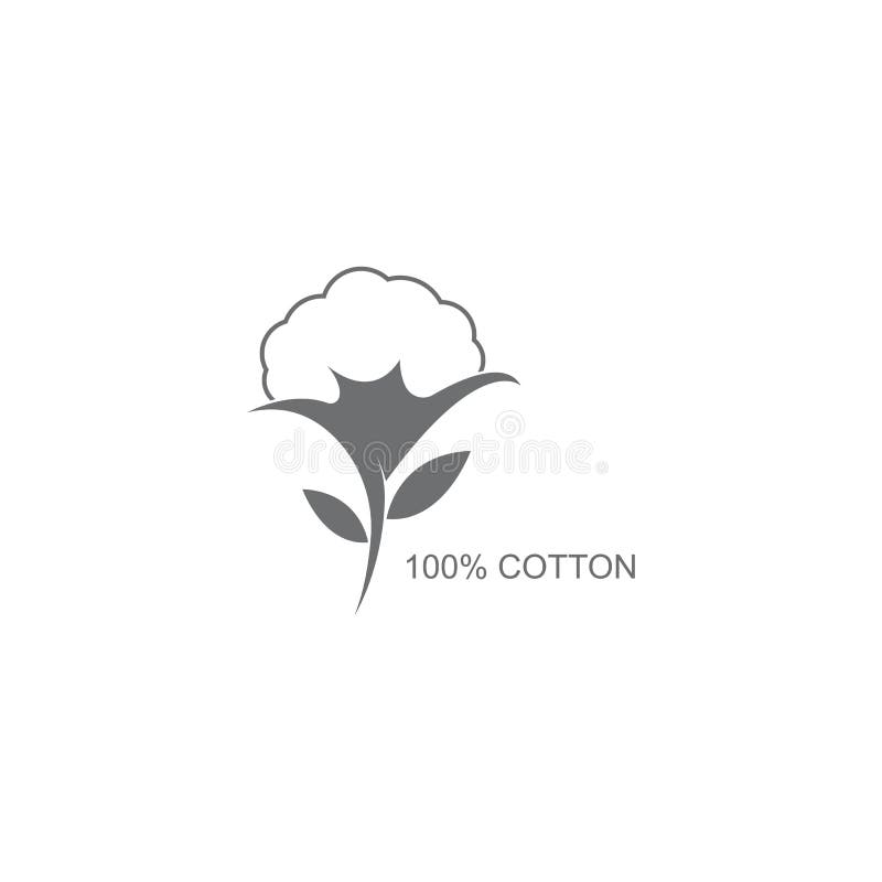 Cotton Logo Template Vector Stock Vector - Illustration of quality ...