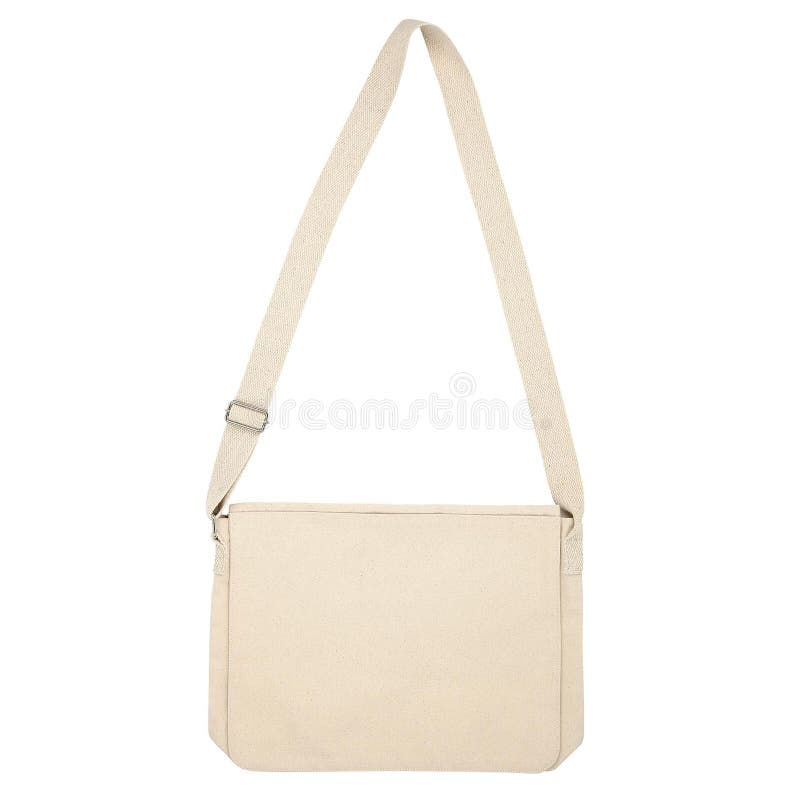 cotton messenger bag