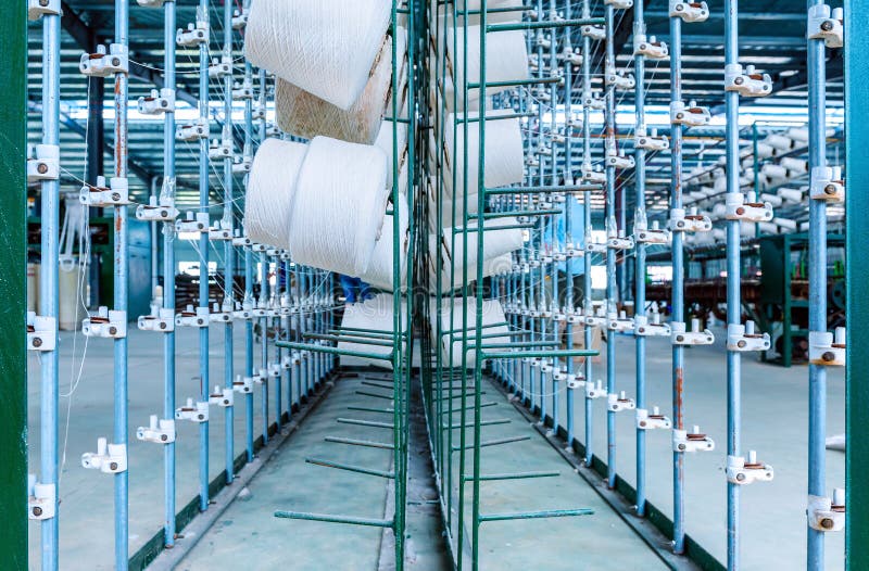 Cotton mill royalty free stock images