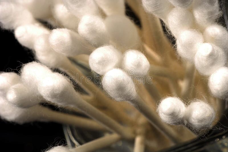 Cotton Swabs 1 stock image. Image of ears, close, doctor 376741