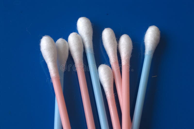 Cotton swabs stock image. Image of cleanness, bathroom 12560559