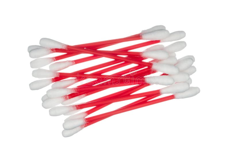 Cotton swabs for hygiene stock image. Image of accessory 33223085