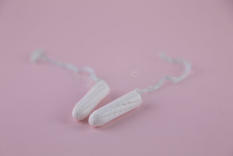 Tampons Menstruation Cotton Stock Photo Image of intimate, hygiene