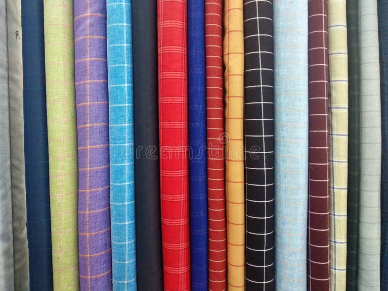 Cotton Textile, Fabic Pattern, Texture Background Stock Image Image