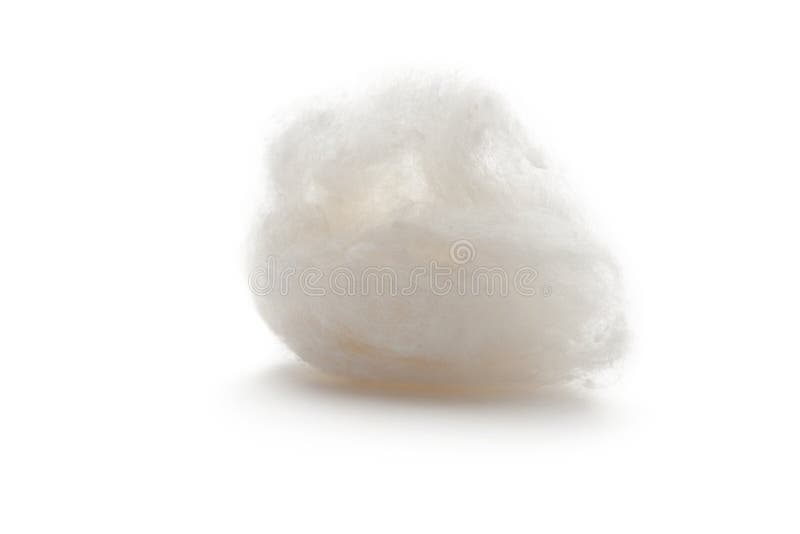 Used Cotton Wool Isolate On White Stock Photo 1359939782