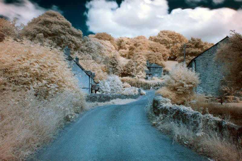 Couch s Mill in Cornwall stock photo. Image of bridge 55240536