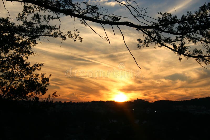 Coucher du soleil 5 photo libre de droits Coucher du soleil 5 photo libre de droits