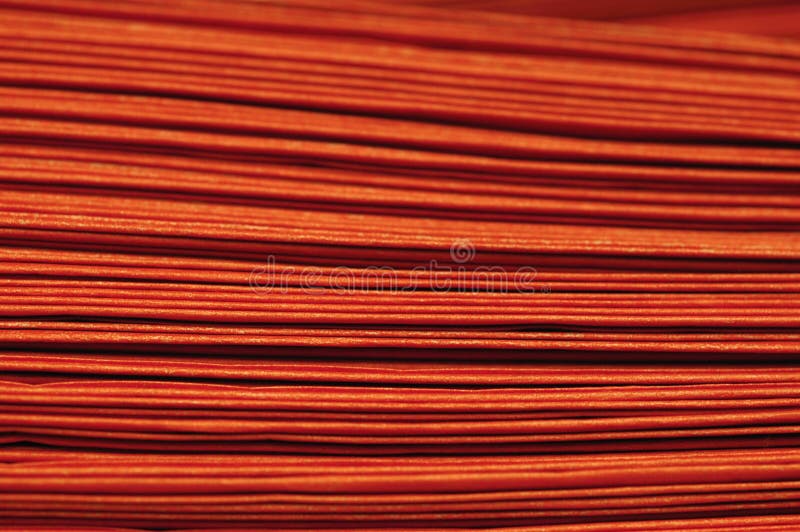 Couches de sacs oranges photographie stock Couches de sacs oranges photographie stock