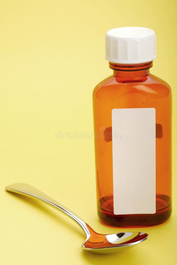 Cough Syrup stock photo. Image of care, bottle, treatment 11080058