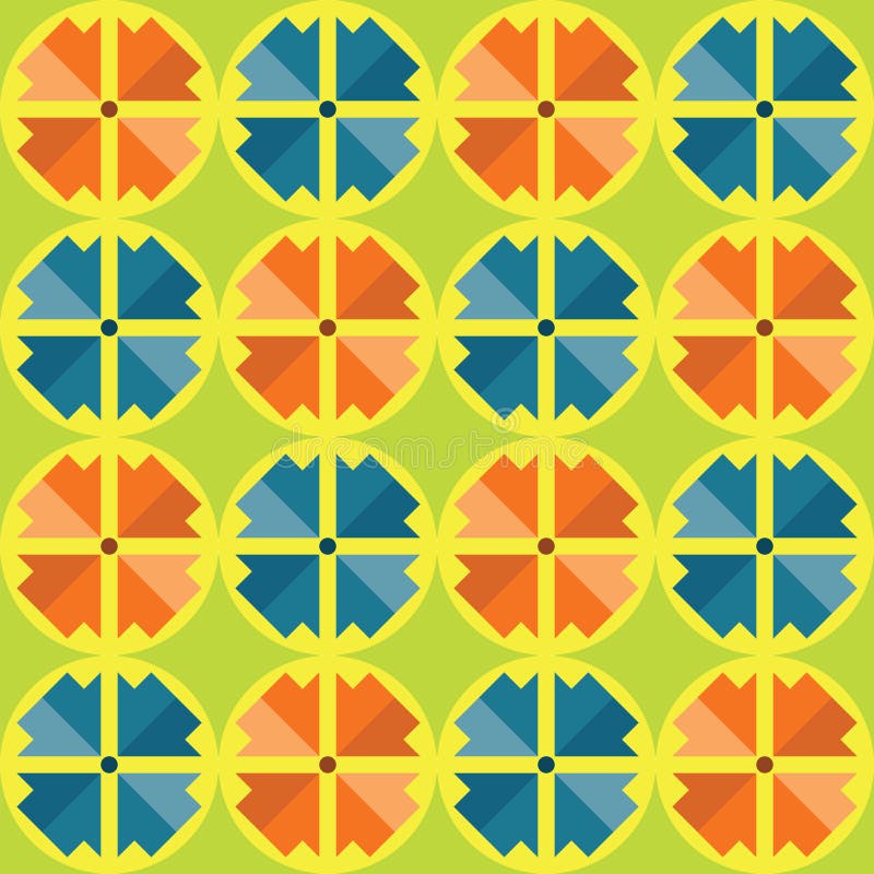 Couleur sans couture de texture de cercle de fond abstrait de flèche illustration de vecteur Couleur sans couture de texture de cercle de fond abstrait de flèche illustration de vecteur