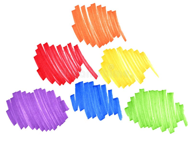Couleurs primaires et secondaires image stock Couleurs primaires et secondaires image stock