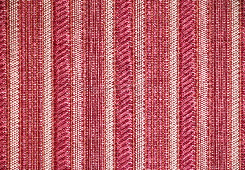 Couleurs rouges et blanches de texture de tissu de rayure photos stock Couleurs rouges et blanches de texture de tissu de rayure photos stock