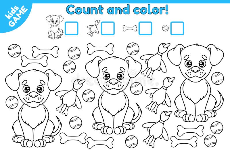 Kids and toys coloring page Royalty Free Vector Image