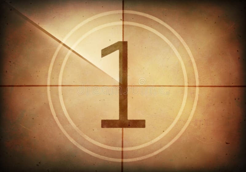 Download Countdown One stock illustration. Illustration of picture - 41600033
