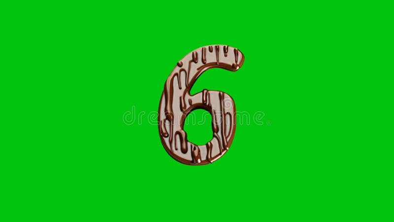 Countdown Premium Quality green screen 4k bacground royalty free illustration