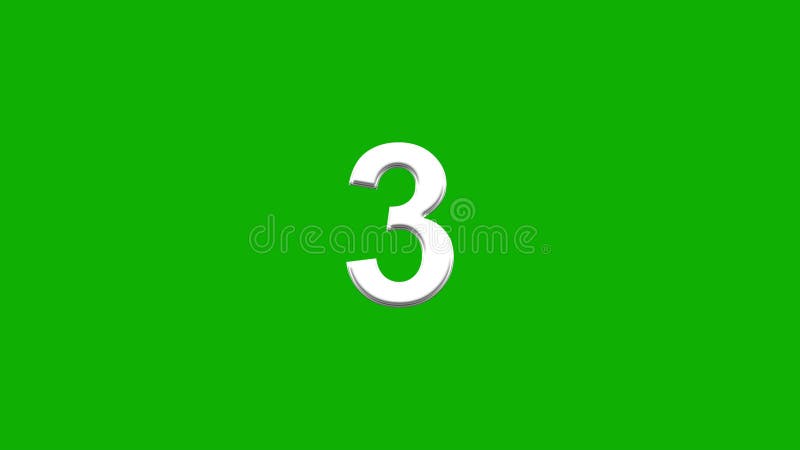 5 Seconds Countdown Timer On Green Screen Stock Footage Video Of 5 Seconds Countdown Timer On Green Screen Stock Footage Video Of