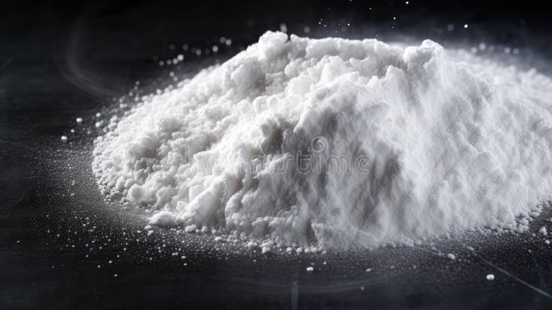 Countertop baking soda texture royalty free illustration