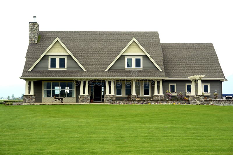 Country Estate stock image