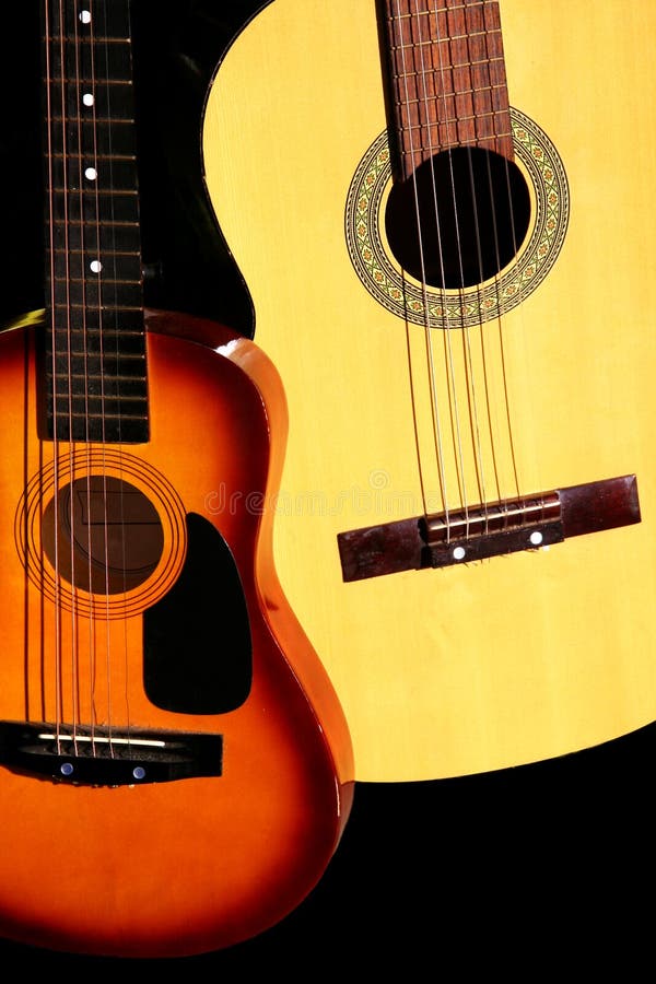 Country Guitars stock image