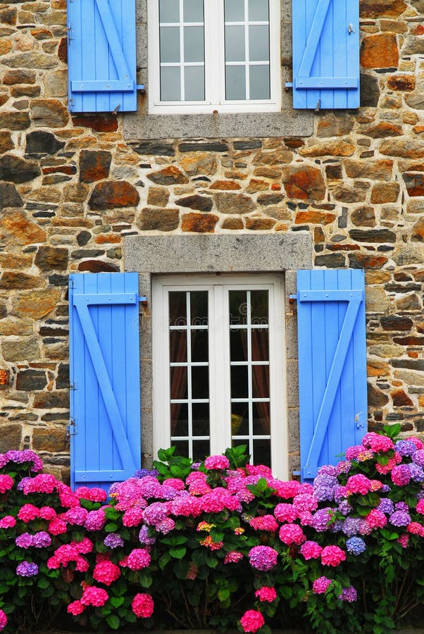 Country house in Brittany royalty free stock photos Country house in Brittany royalty free stock photos