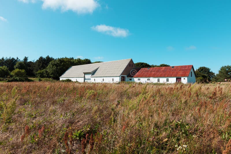 Country house with warehouse in Denmark