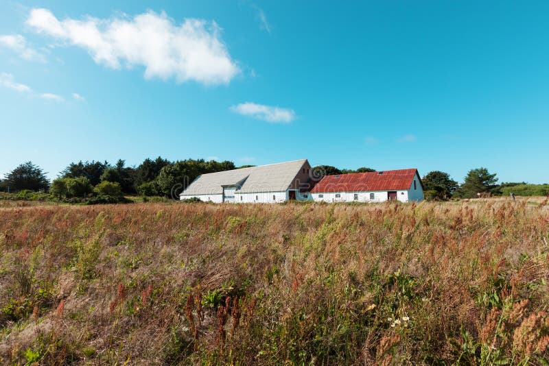 Country house with warehouse in Denmark