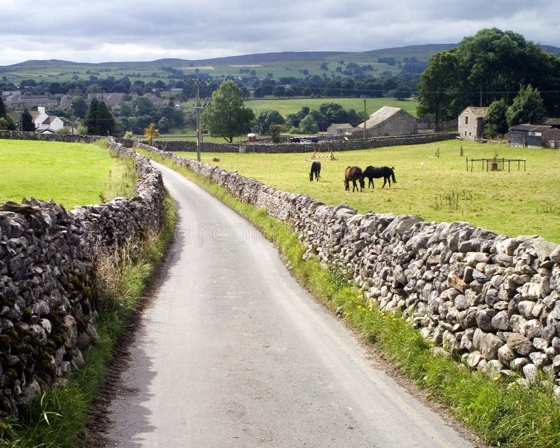 Country lane stock photography Country lane stock photography