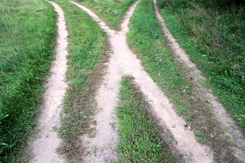 Country roads stock image. Image of branching, nature 78889667